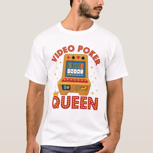 Camiseta Video Poker Queen (Frente)