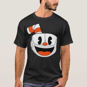 Camiseta Vídeo Premium de Jogo de Cara Grande Sorriso