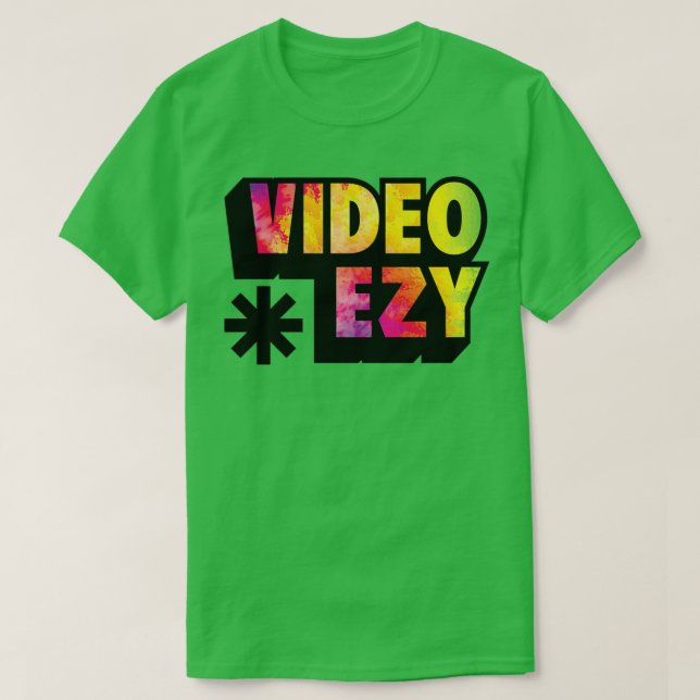 Camiseta Vídeo TieDye Ezy (Frente do Design)