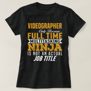 Camiseta Videógrafo