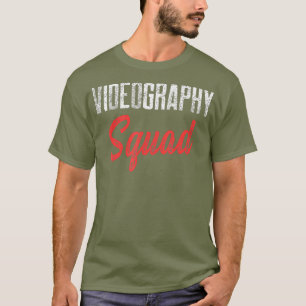 Camiseta Videógrafo Esquadrão de Videografia Dotada do Cria