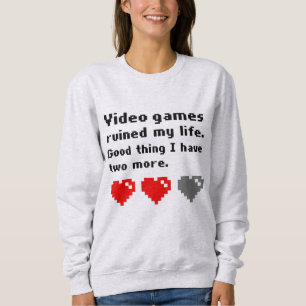 Camiseta Videos games arruinaram minha vida