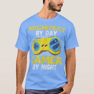 Camiseta Videos games de arquiteto Gamer Graphic Novelty Sa