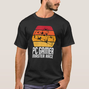 Camiseta Videos games De Computador Wasd Pc Gamer Engraçado