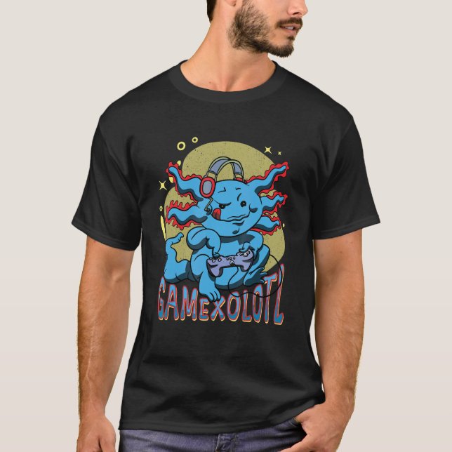 Camiseta Videos games de Console de Reprodução do Eixo de C (Frente)