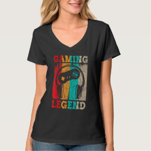 Camiseta Videos games De Jogadores De Legenda Para Jogos Ra