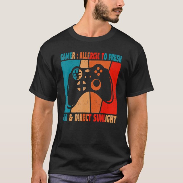 Camiseta Videos games divertidos gamers jogos piada aspas n (Frente)