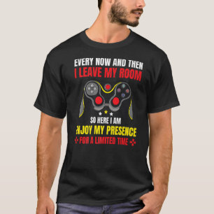 Camiseta Videos games Engraçados De Vez Em Quando E Depois