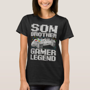 Camiseta Videos games Engraçados De Vintage Para Meninos, I