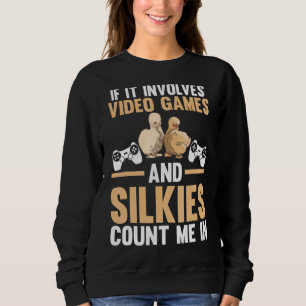 Camiseta Videos games Gamer Gaming Silkie Chickens