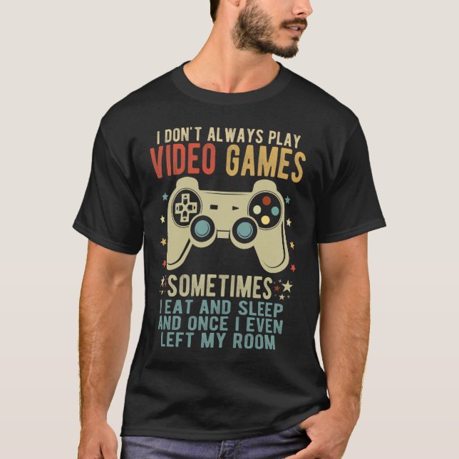 Camiseta Videos games Jogadores de jogos engraçados (Frente)
