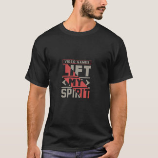 Camiseta Videos games Levantam Meu Espírito