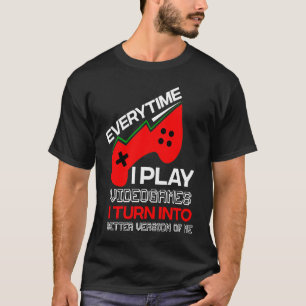 Camiseta Videos games para jogadores I Console Computador