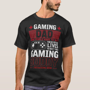 Camiseta Videos games para jogos Dia de os pais Gamer Gift