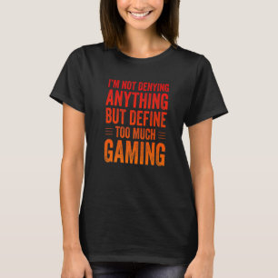 Camiseta Videos games para jogos online