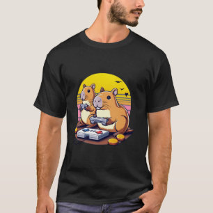 Camiseta Videos games Sobre Capybara Funny Videos games Cap
