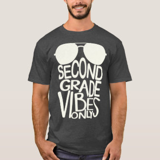 Camiseta Vider secundário apenas óculos escuros de volta à