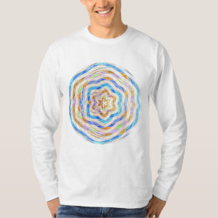 Camiseta Vidro abstrato Mosaico Obtido #4