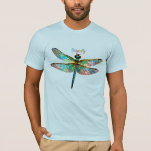 Camiseta Vidro Colorido Libélula