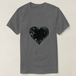 Camiseta Vidro Coração Quebrado