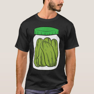 Camiseta Vidro De Picles Picles Picles Picles Piles Jar Lov