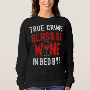 Camiseta Vidro De Vinho Na Cama Por 9 Crimes Verdadeiros