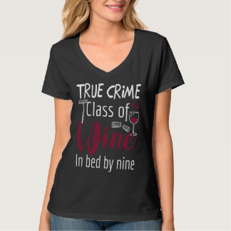 Camiseta Vidro De Vinho Na Cama Por Nove Memórias