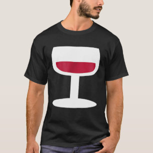 Camiseta Vidro de vinho tinto