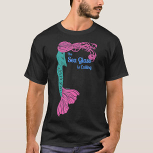 Camiseta Vidro Do Mar Chamando Coluna De Vidro Do Mar De Se