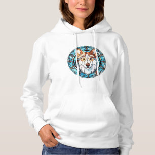Camiseta Vidro Estreito Cachorro Siberiano Husky