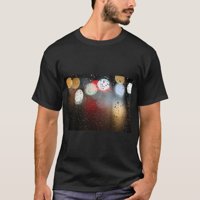 Camiseta Vidro-Impressão de-água (Frente)