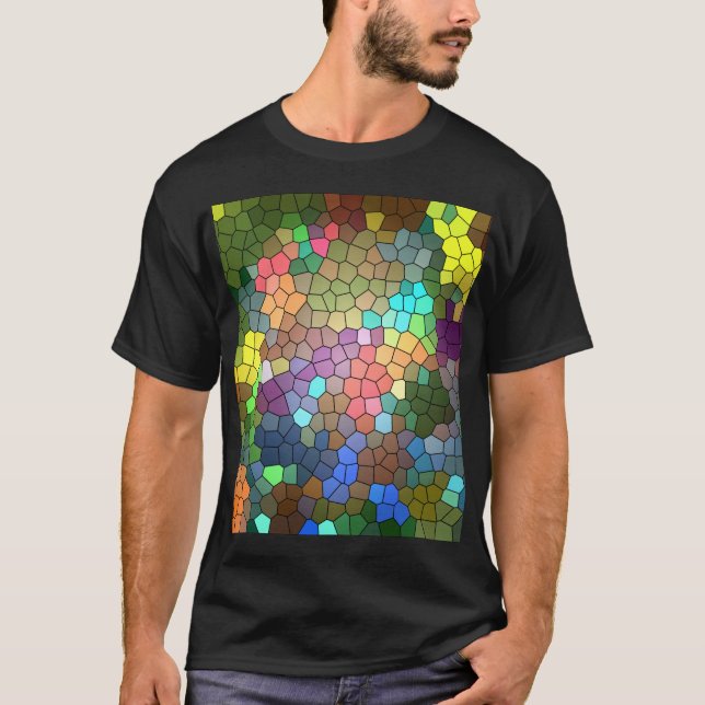 Camiseta Vidro Pintado por Shirley Taylor (Frente)