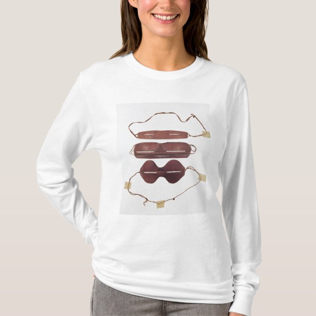Camiseta Vidros do sol/neve do Inuit ' (Frente)