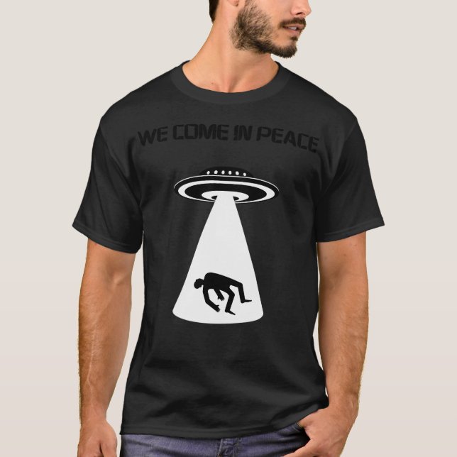 Camiseta Viemos Em Paz (Frente)