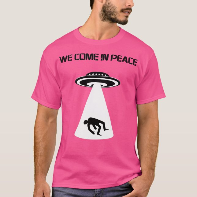 Camiseta Viemos Em Paz (Frente)