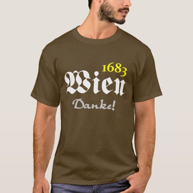 Camiseta Viena 1683 - Agradece (Frente)