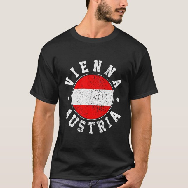 Camiseta Viena Áustria (Frente)