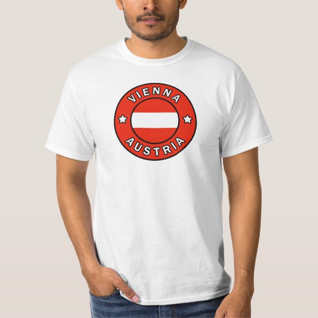 Camiseta Viena Áustria (Frente)