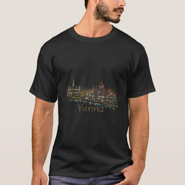 Camiseta Viena Áustria (Frente)