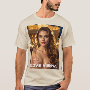 Camiseta VIENA - Áustria - EU AMO VIENA