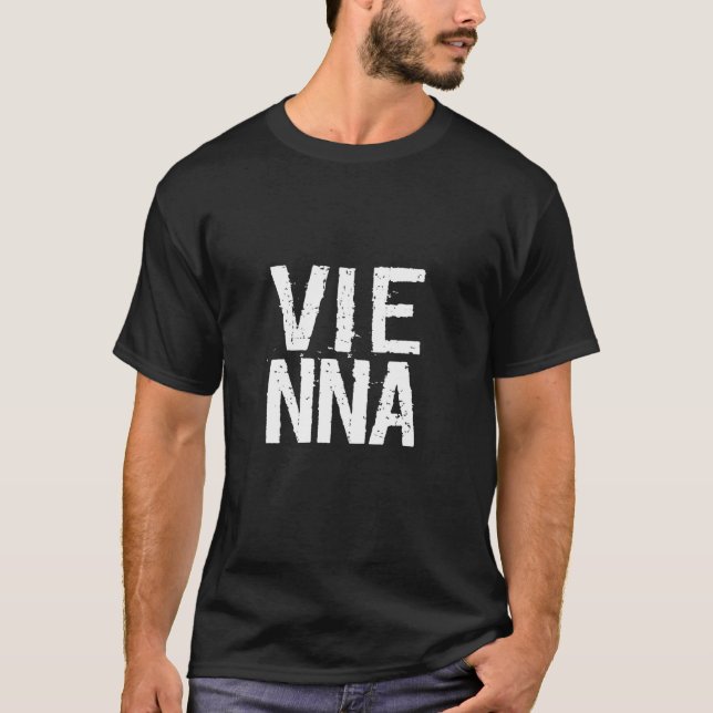 Camiseta Viena, Áustria, Europa, Prater, Danúbio (Frente)
