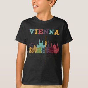 Camiseta Viena Áustria Férias Austríacas Europian T