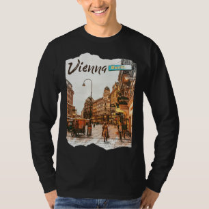 Camiseta Viena Cidade Áustria Wien Viena