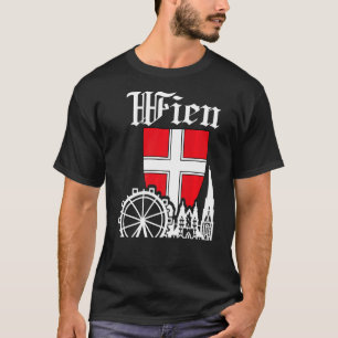 Camiseta Viena Skyline Áustria Ferris Wheel Prater Stephan