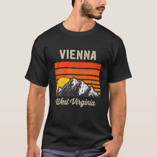 Camiseta Viena West Virginia Retro City State USA