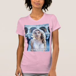 CAMISETA VIENNA - AUSTRIA - I LOVE VIENNA