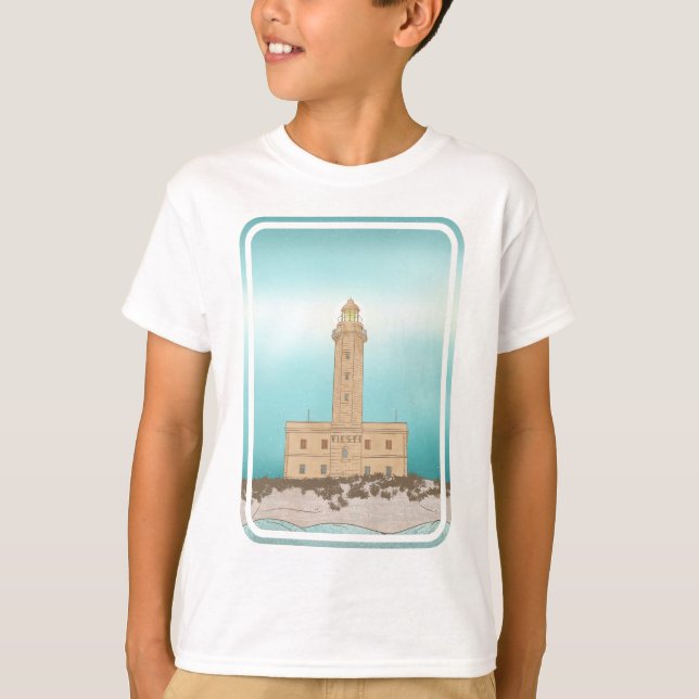 Camiseta Vieste Lighthouse Itália (Frente)