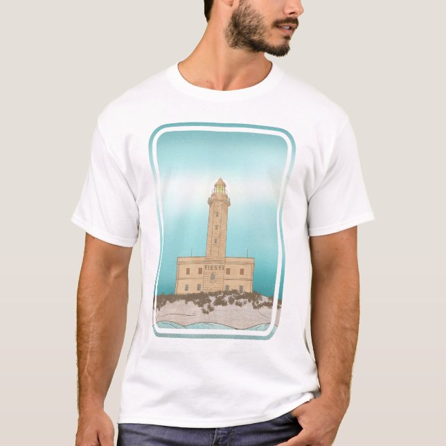 Camiseta Vieste Lighthouse Itália (Frente)