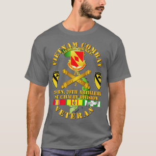 Camiseta Vietnã Combate Veterano w segundo Bn 20 Artilharia