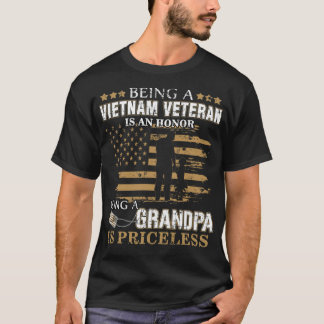 Camiseta Vietnã é um vovô honrado é gay alpaca
